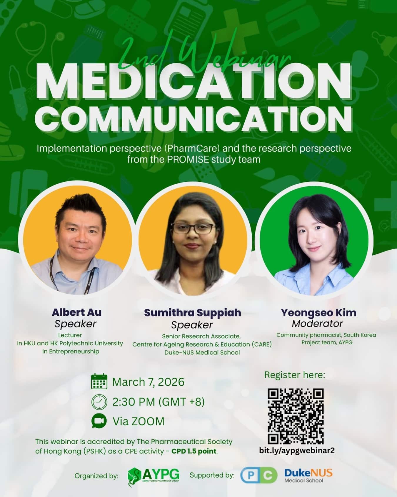 AYPG × PharmCare 2nd Webinar​
